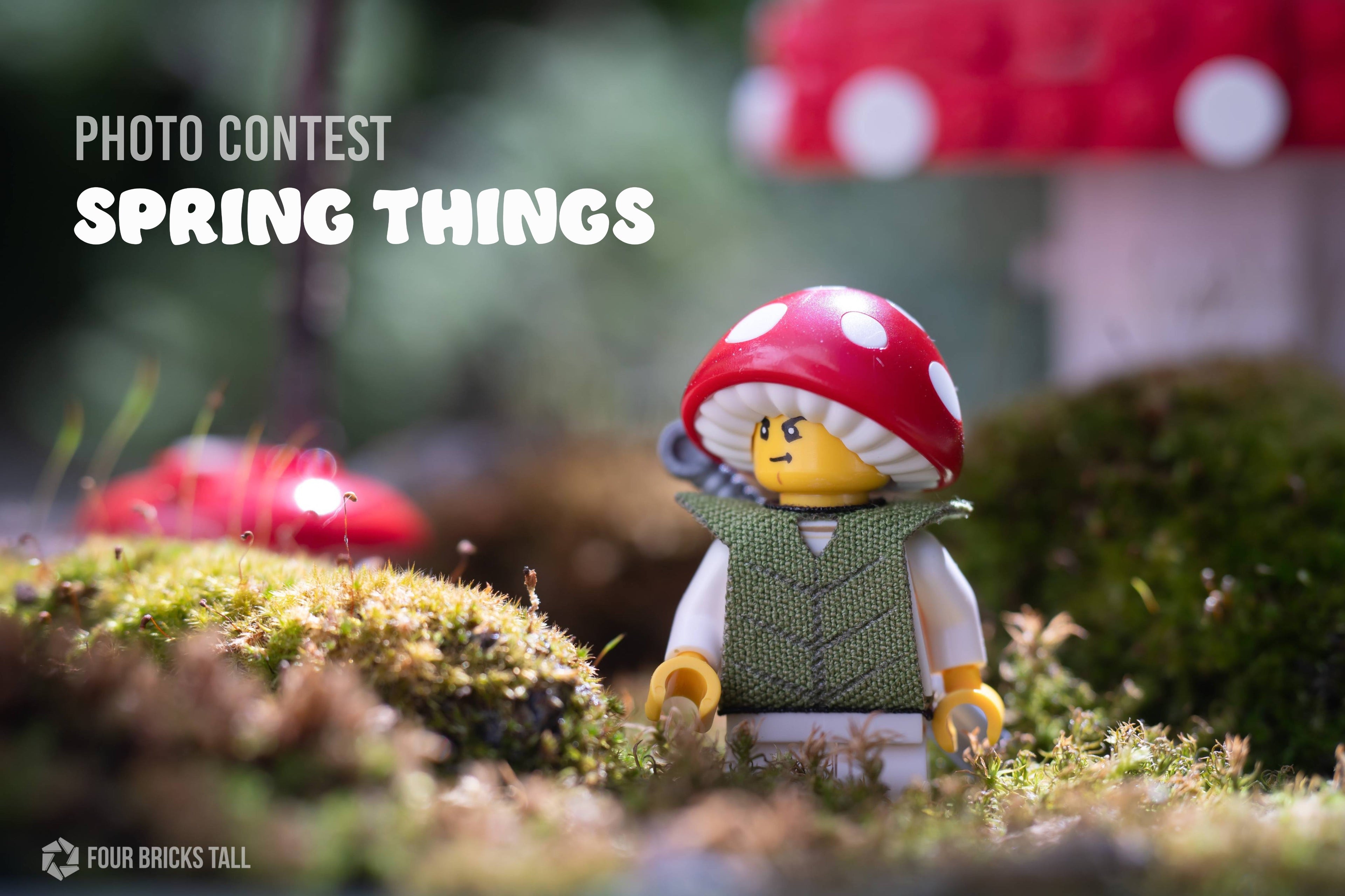 Mushrooms, Birds & Flowers: Enter the Spring Things LEGO Photo Contest and Win