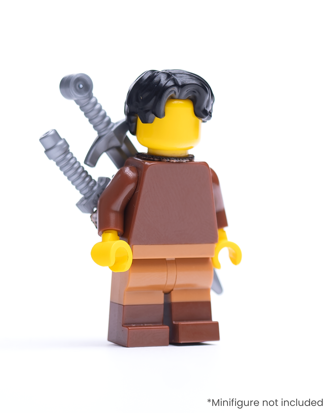 Cape-Compatible Leather Dual Scabbard