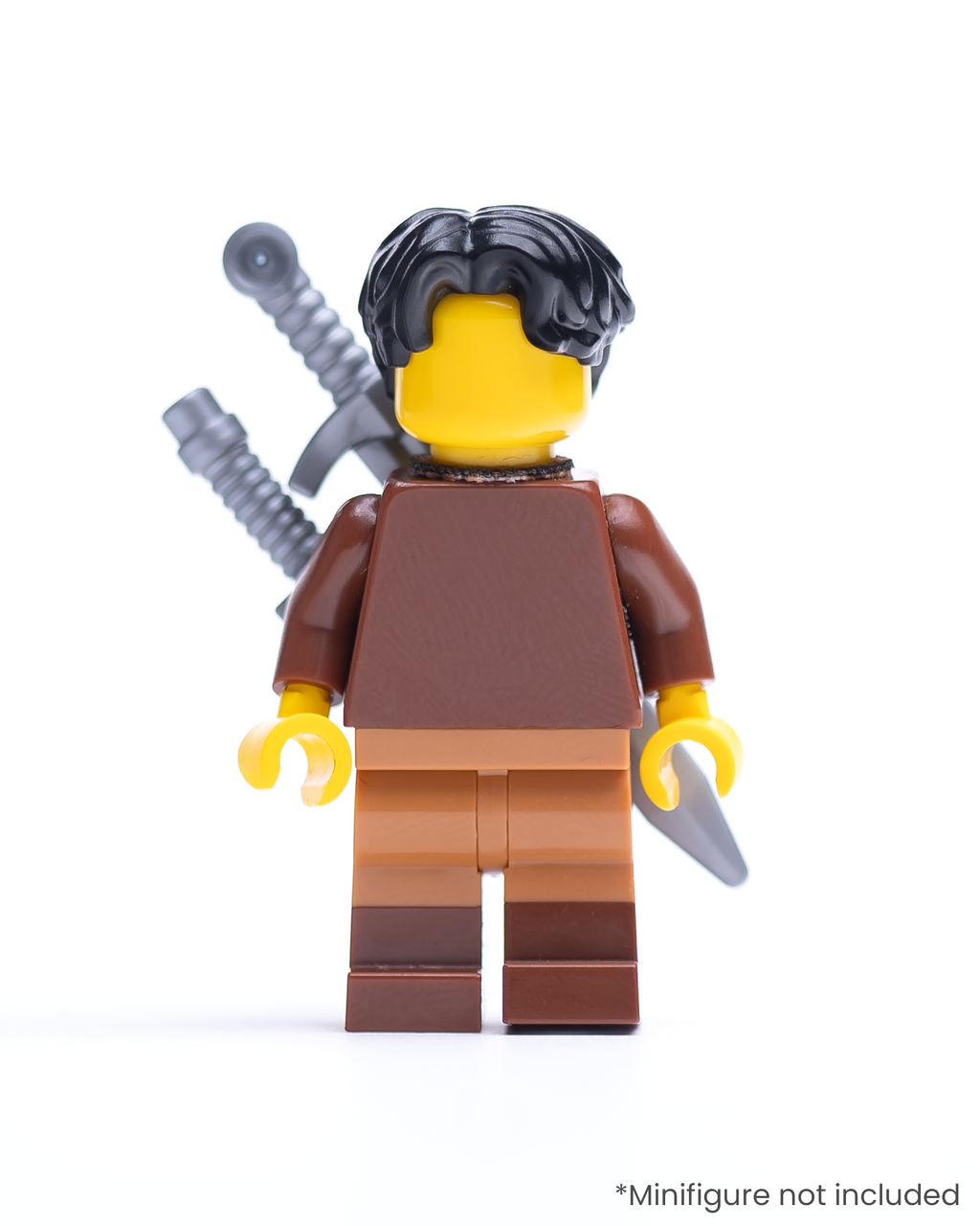 Cape-Compatible Leather Dual Scabbard