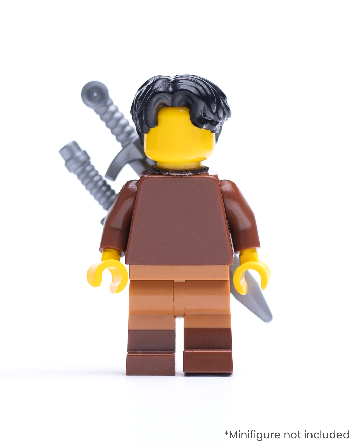 Cape-Compatible Leather Dual Scabbard