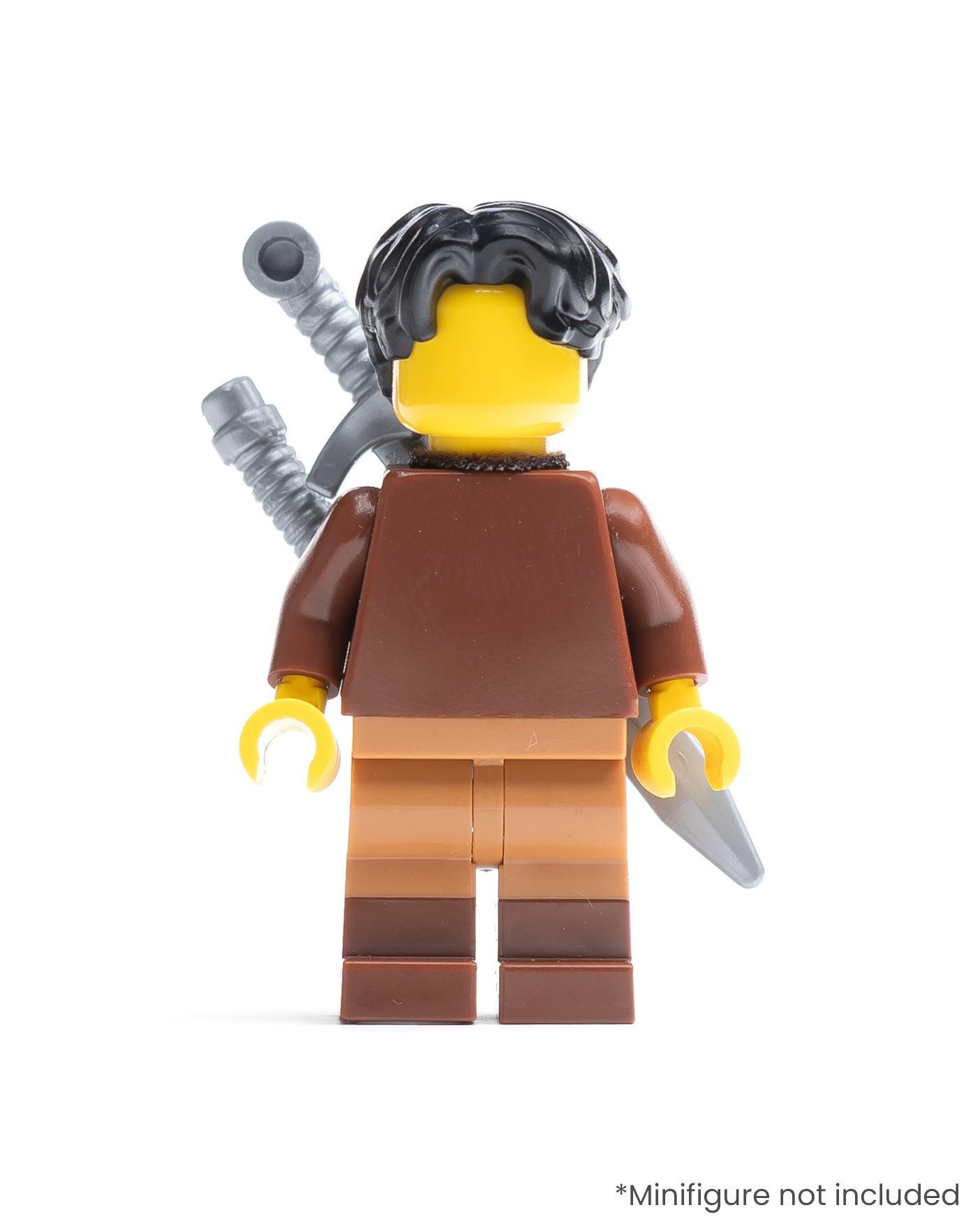 Cape-Compatible Suede Dual Scabbard
