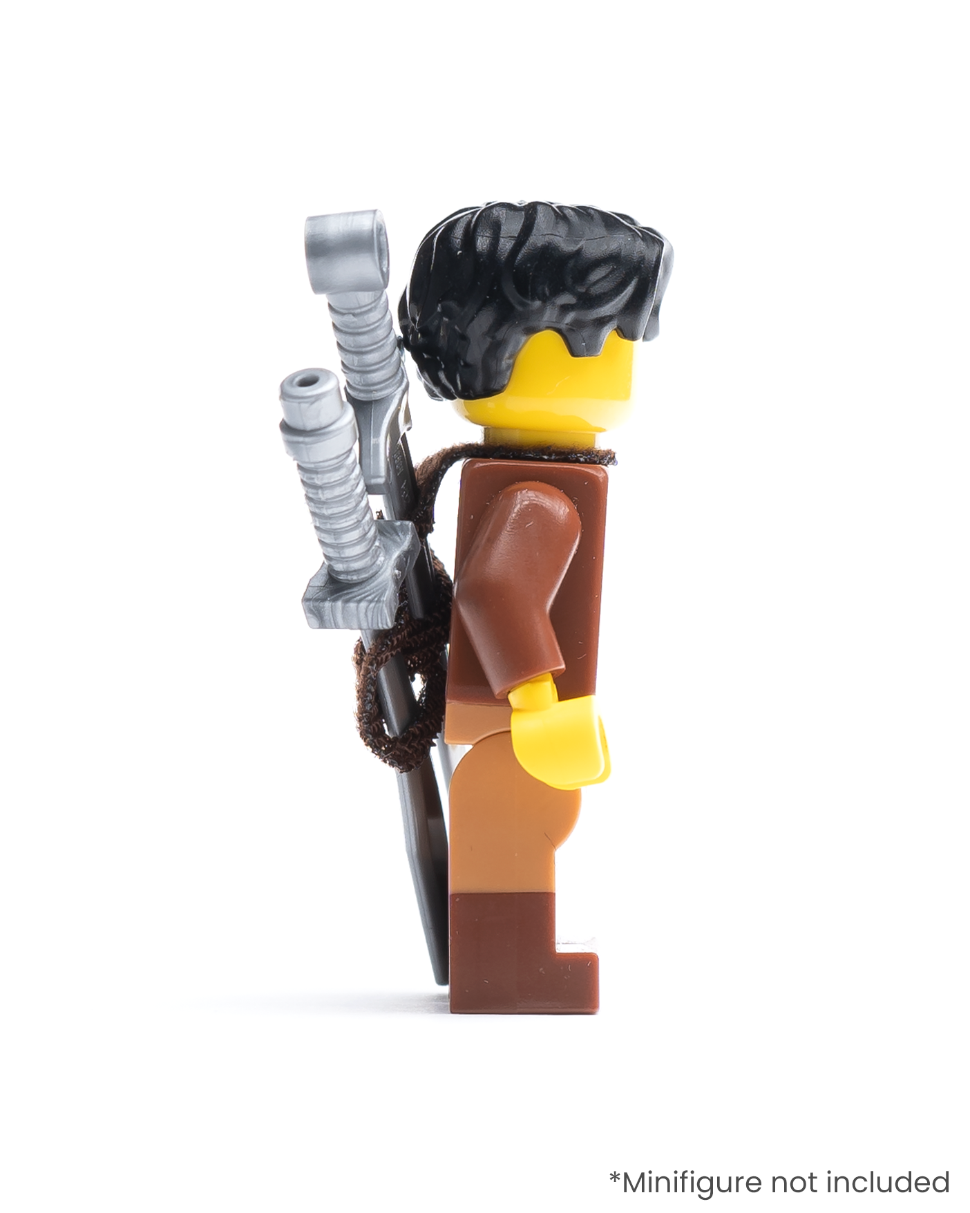 Cape-Compatible Suede Dual Scabbard