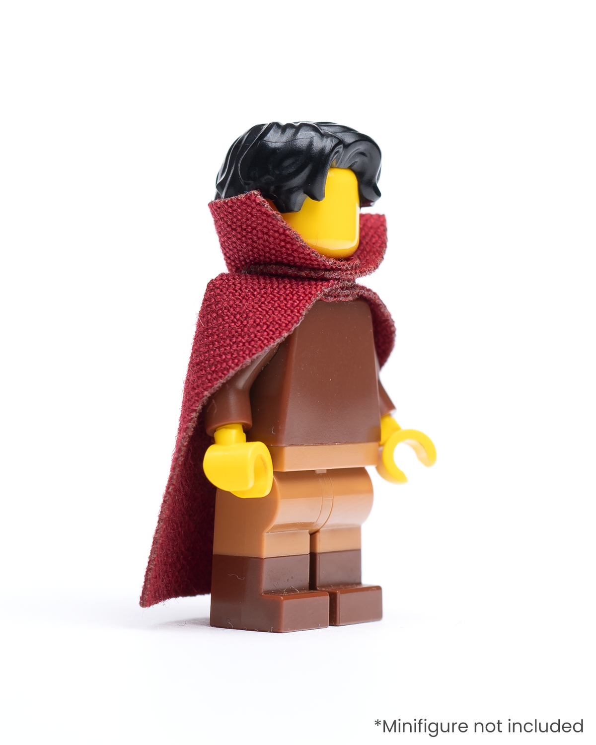 Cloak with High Collar – Minifig Realms