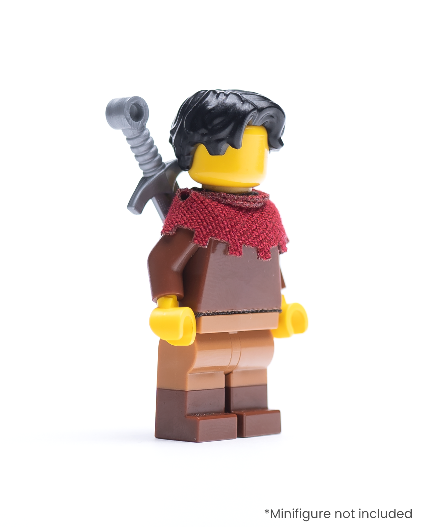 Crenellated Shoulder Cape and Sheath