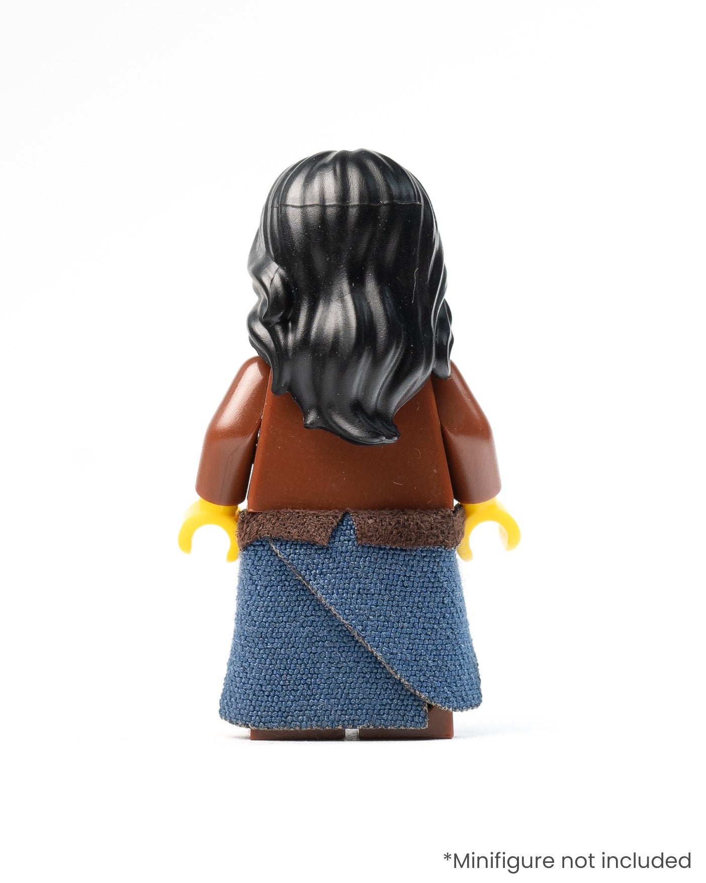 Ankle-Length Skirt with Knotted Belt