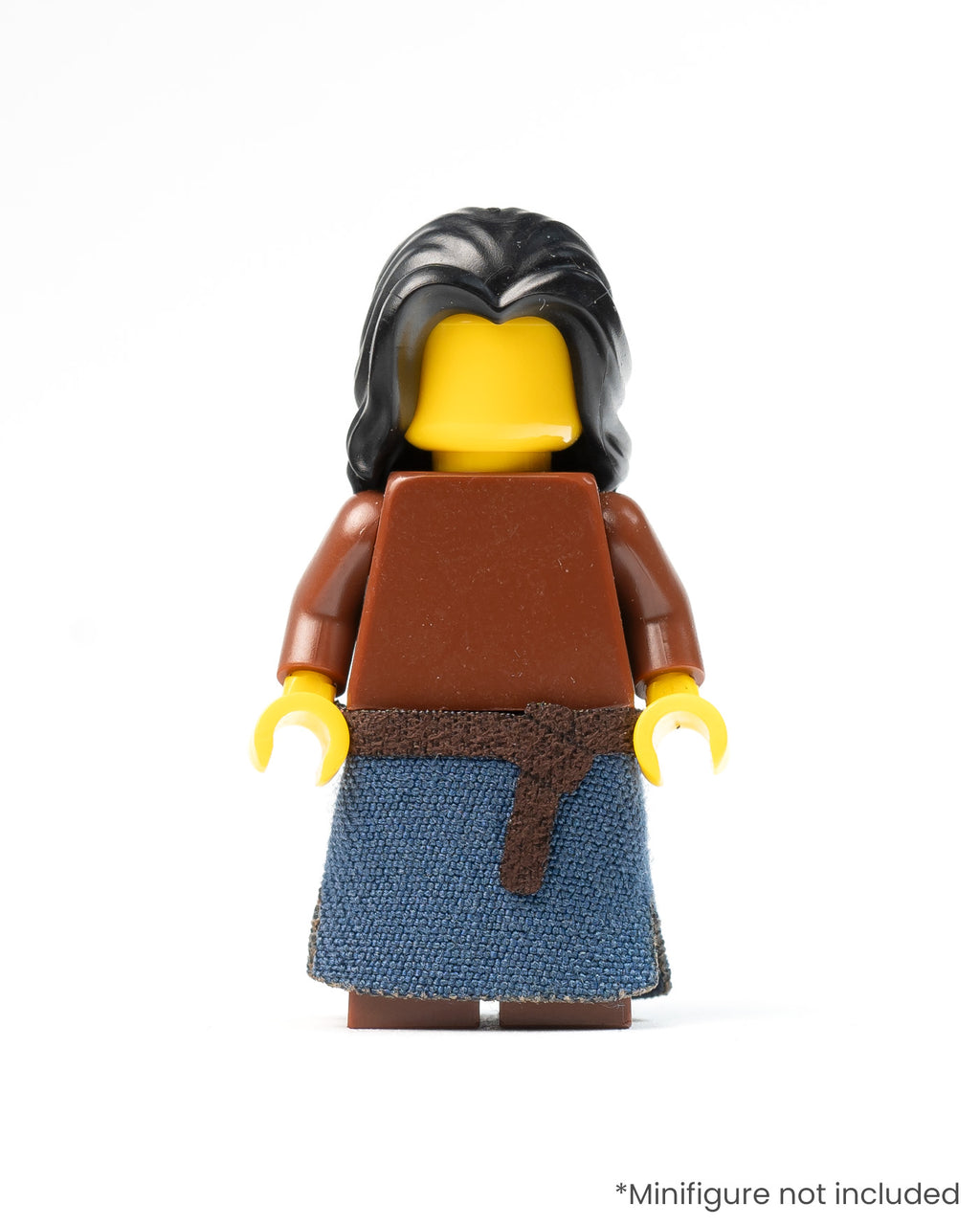 Ankle-Length Skirt with Knotted Belt