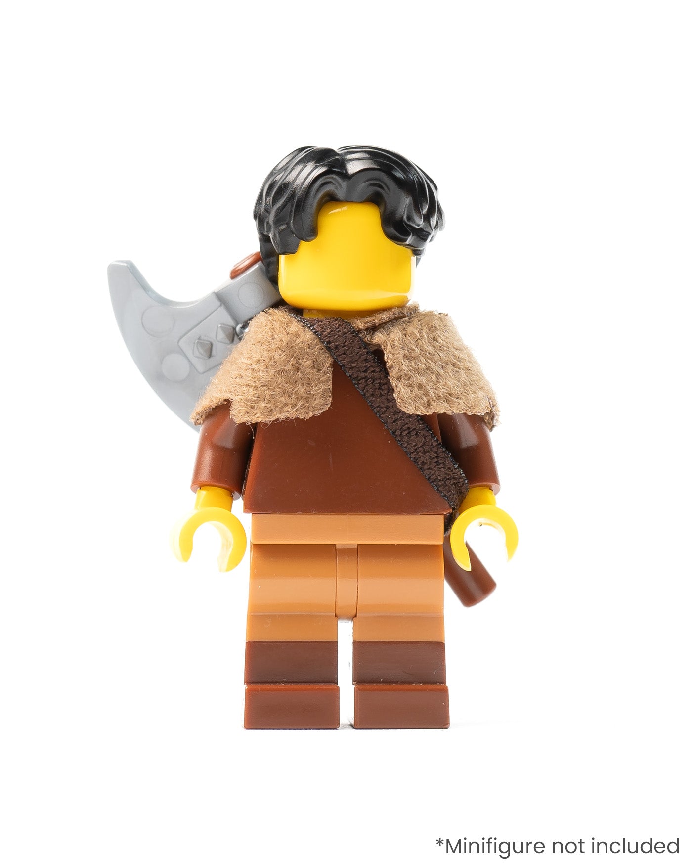 Fur Wrap and Axe Strap