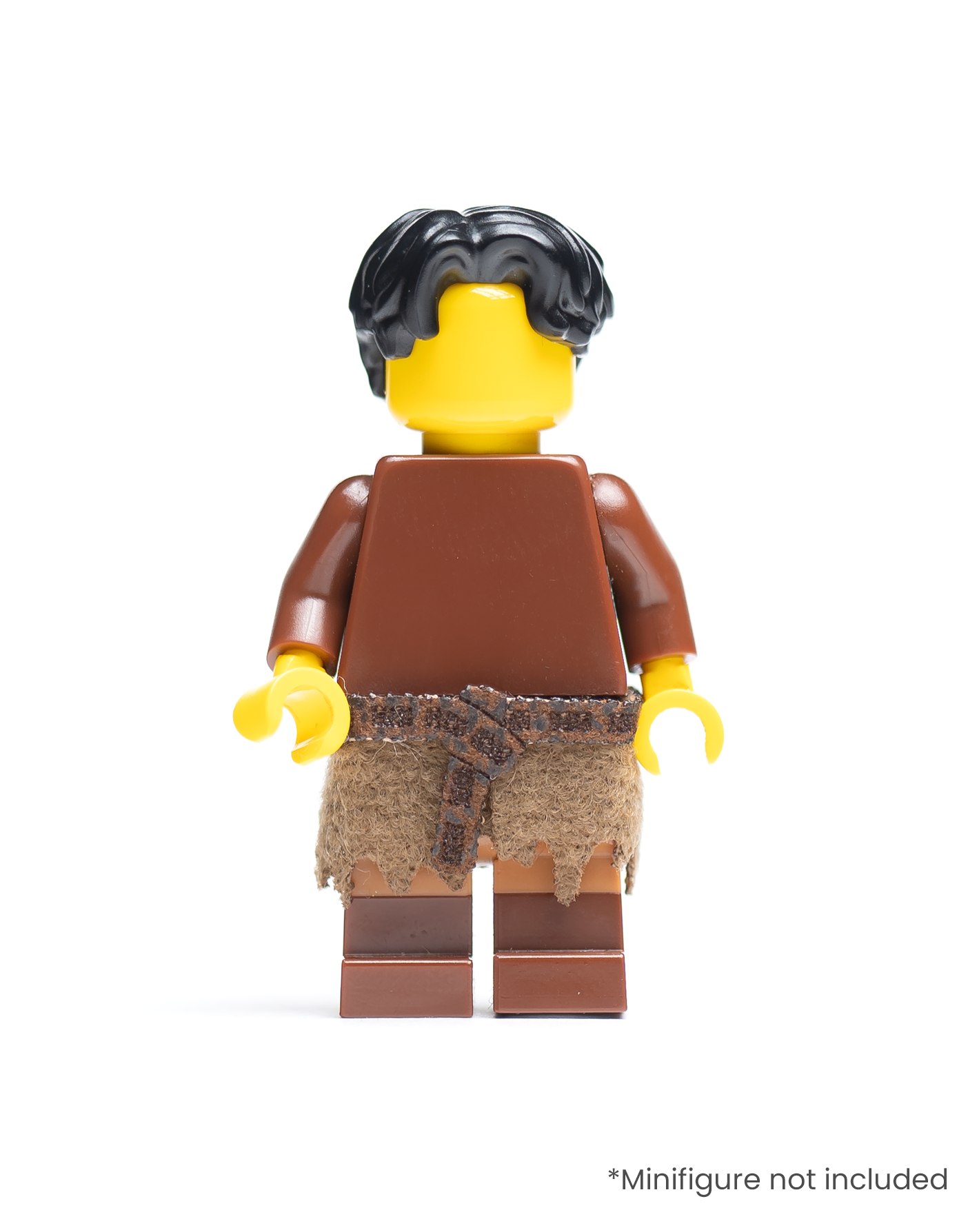 Fur Pelt Skirt and Belt