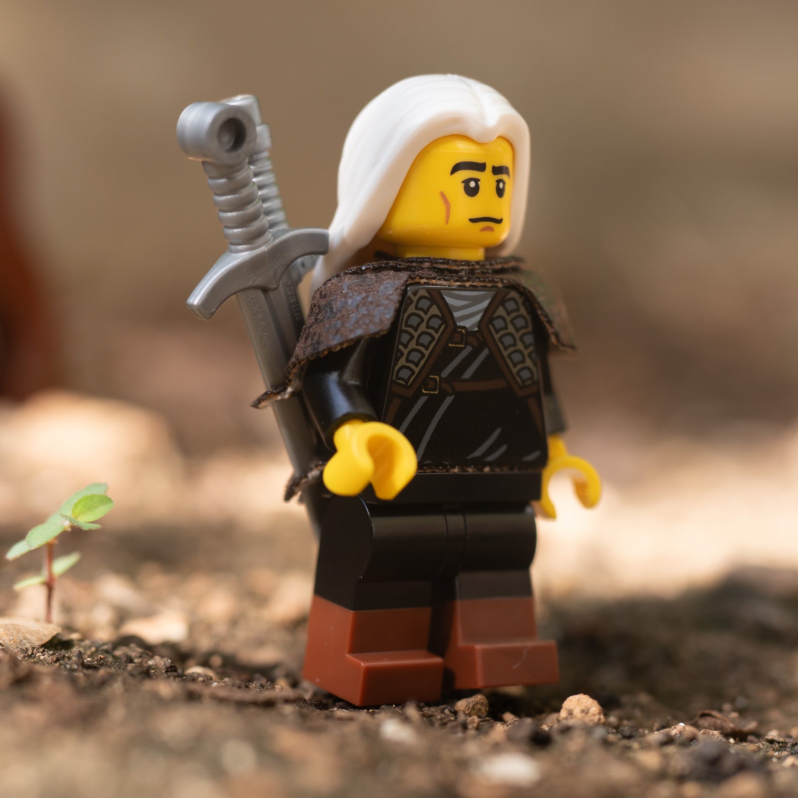 Long-Hair Dual Scabbard
