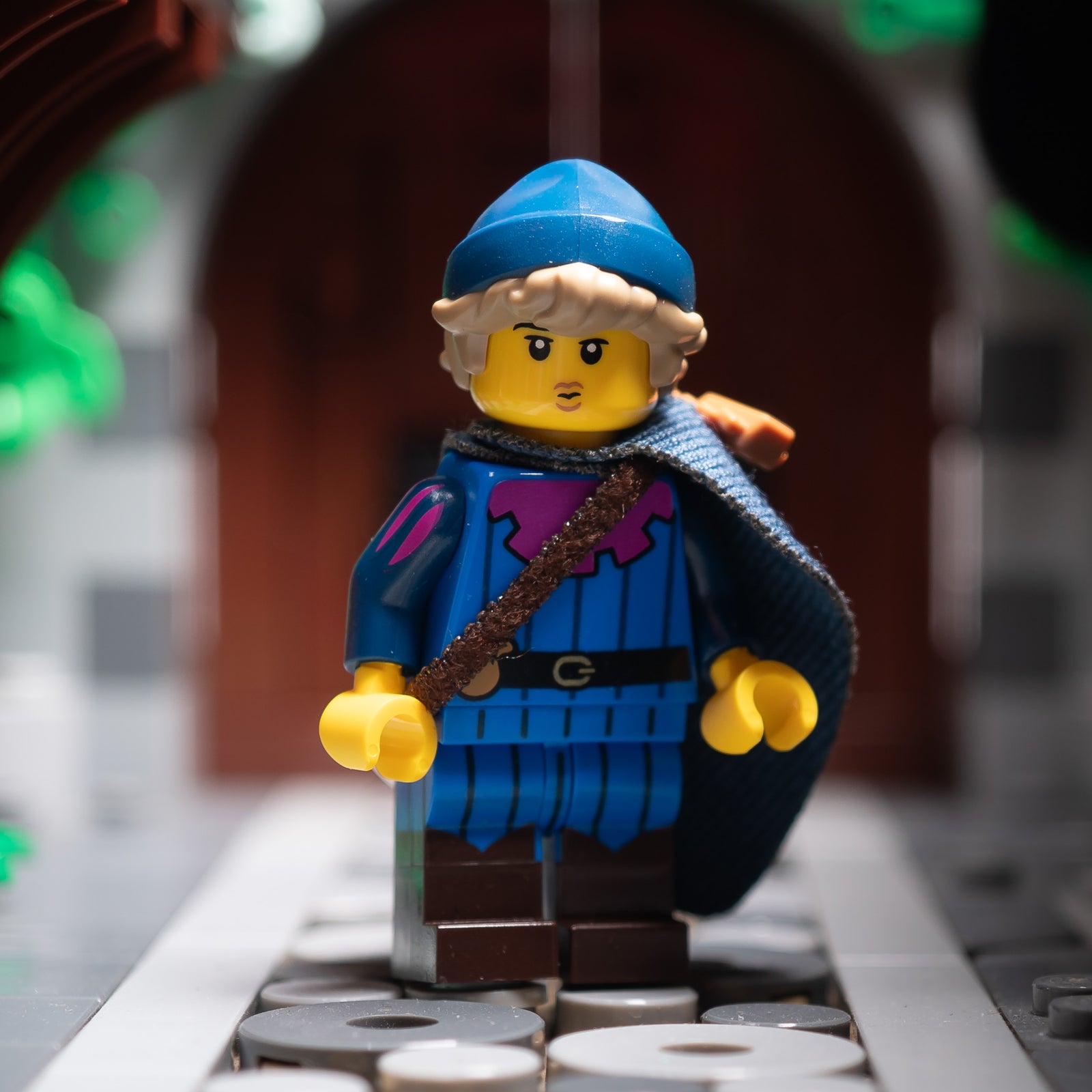 Bard Cape with Lute Strap