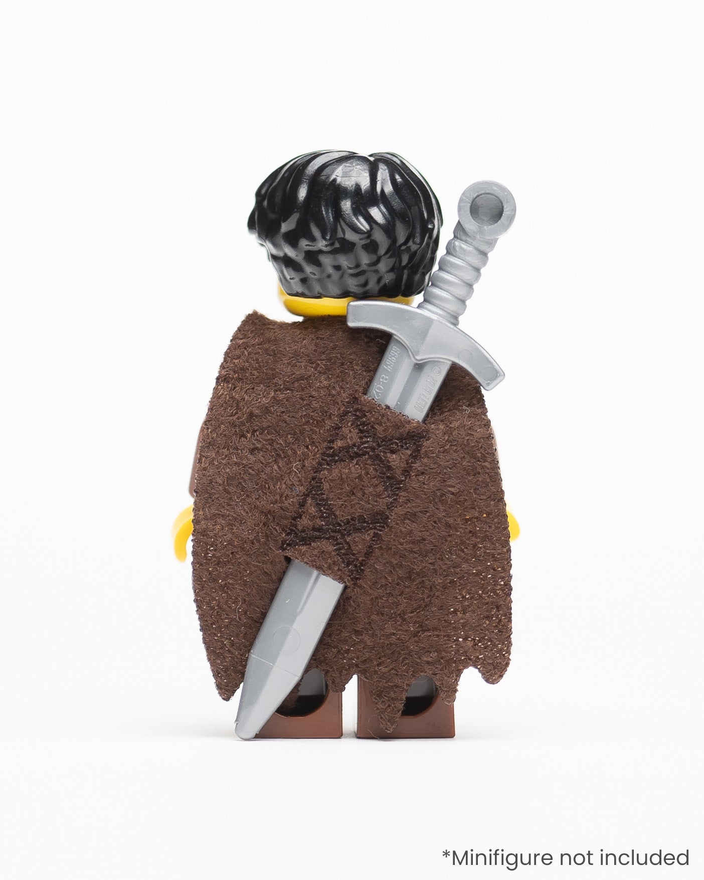 Tattered Fur Cape with Sheath