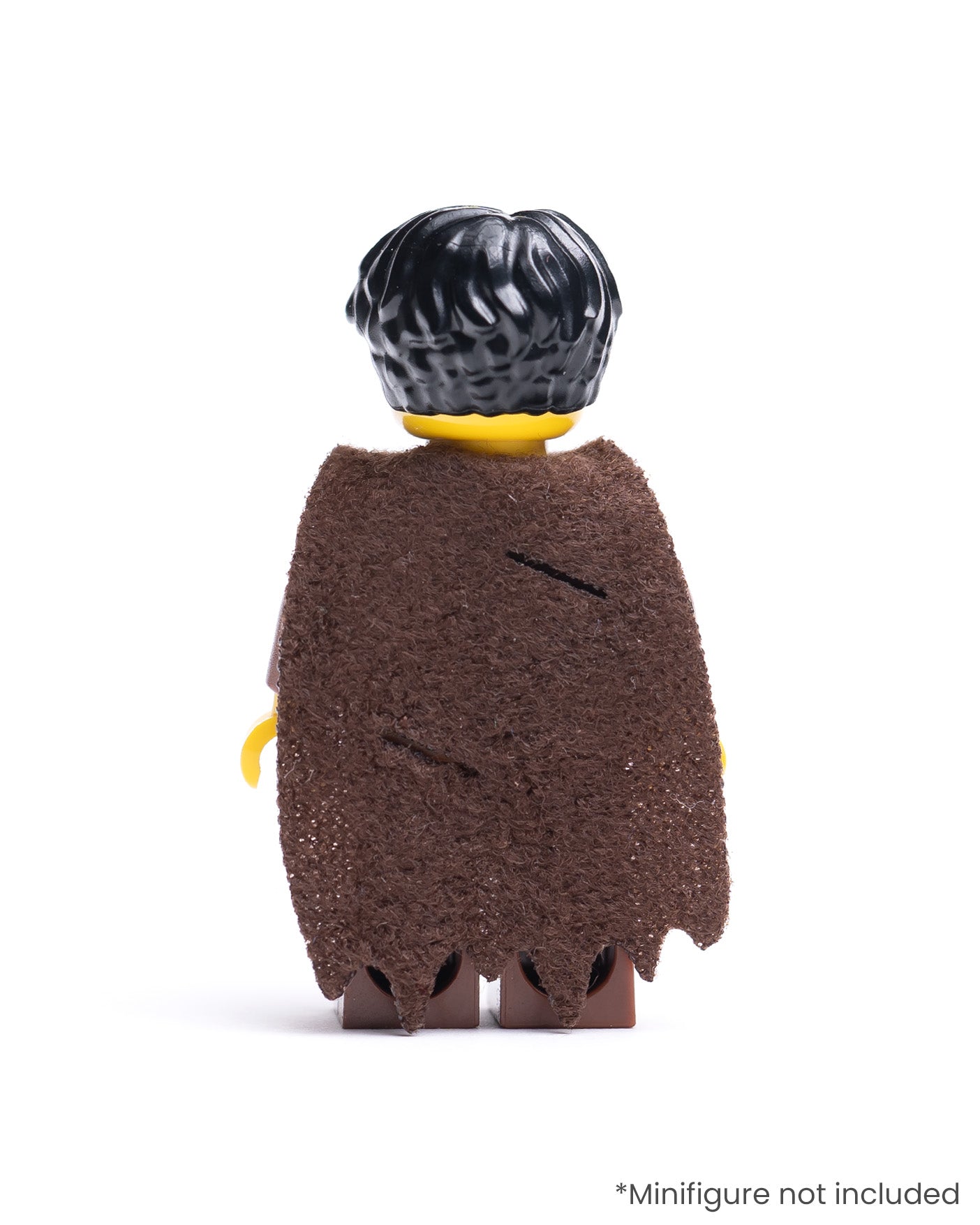 Modular Tattered Fur Cape with Sheath