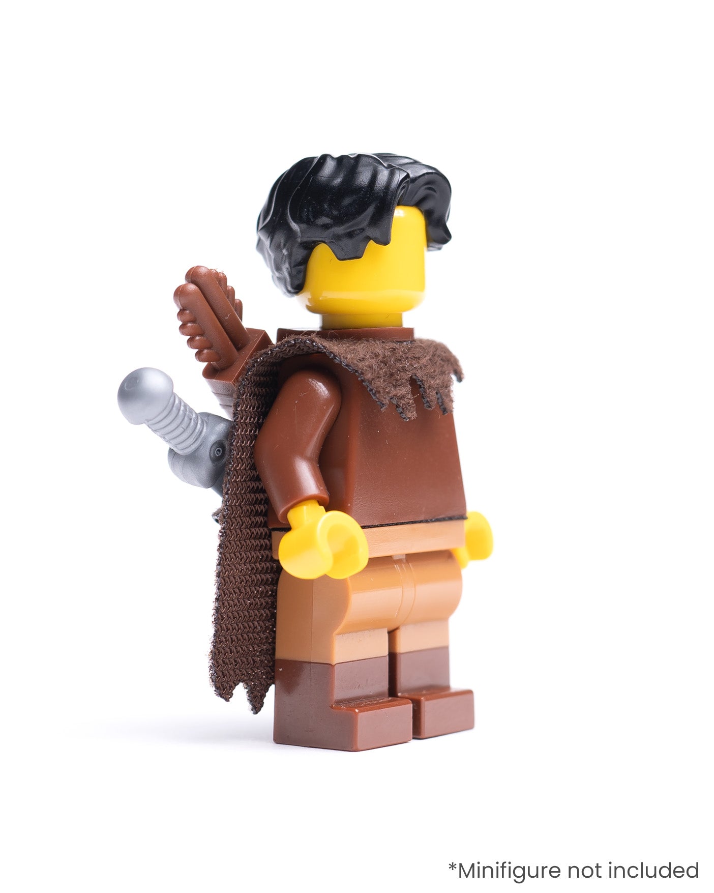 Modular Tattered Fur Cape with Ranger Sword Sheath