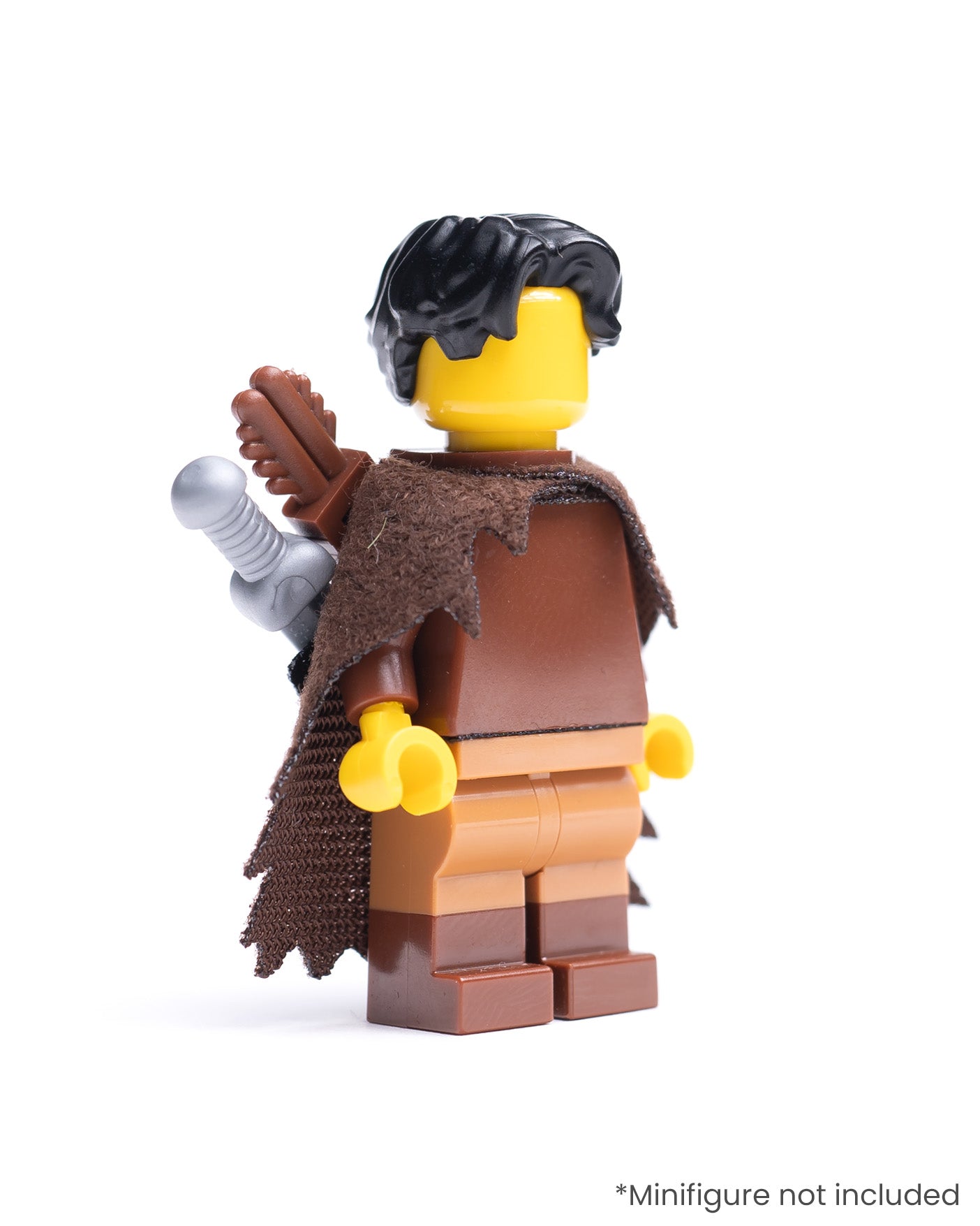 Modular Tattered Fur Cloak with Ranger Sword Sheath