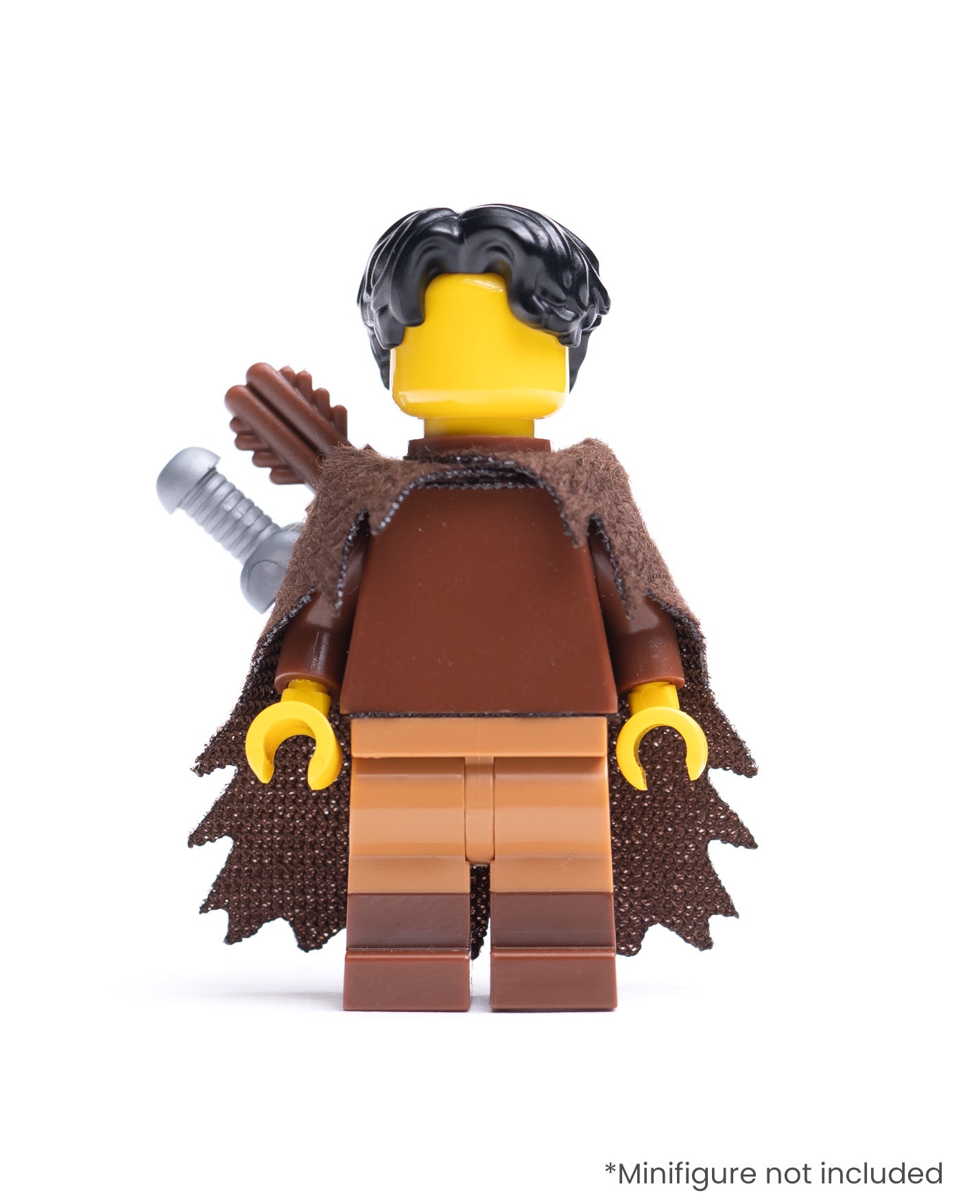 Modular Tattered Fur Cloak with Ranger Sword Sheath