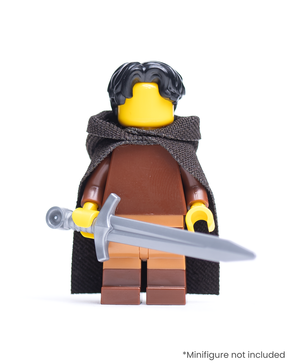 Oversized Hooded Cloak with Sheath