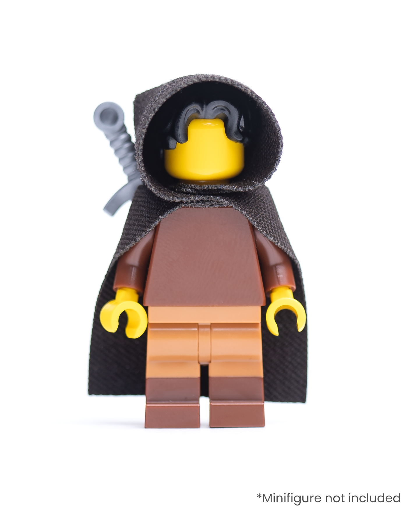 Oversized Hooded Cloak with Sheath