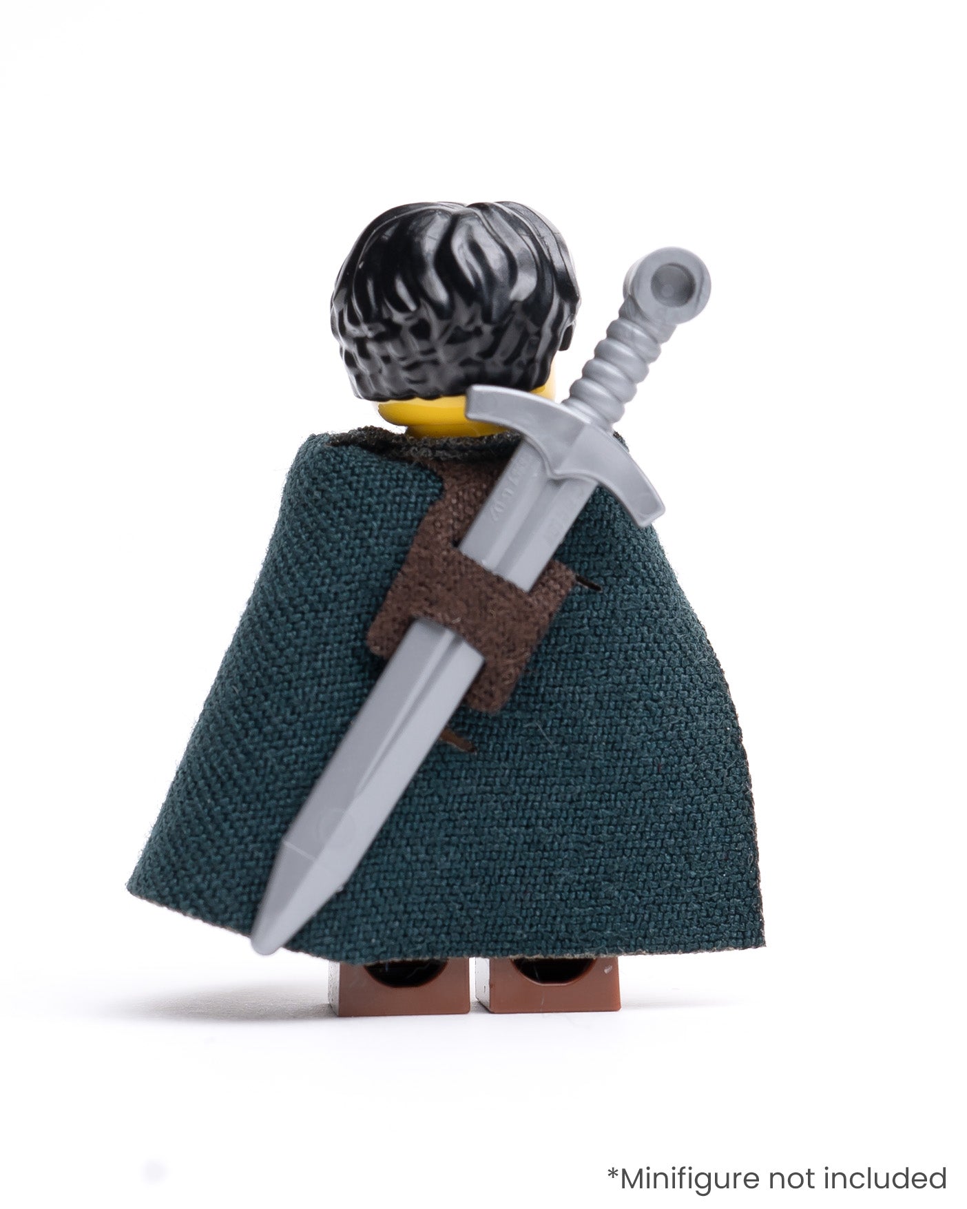 Modular Swept Cloak with Single Sword Sheath