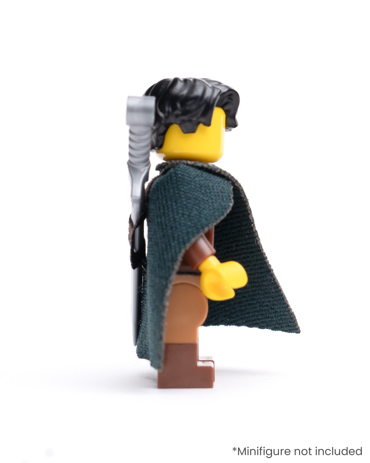 Modular Swept Cloak with Single Sword Sheath