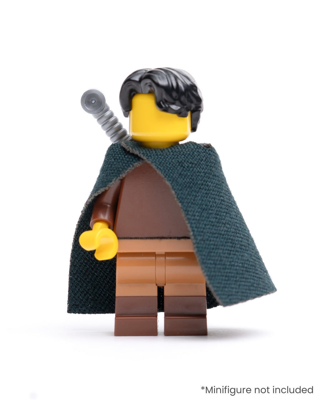 Modular Swept Cloak with Single Sword Sheath