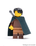 Modular Swept Cloak with Single Sword Sheath