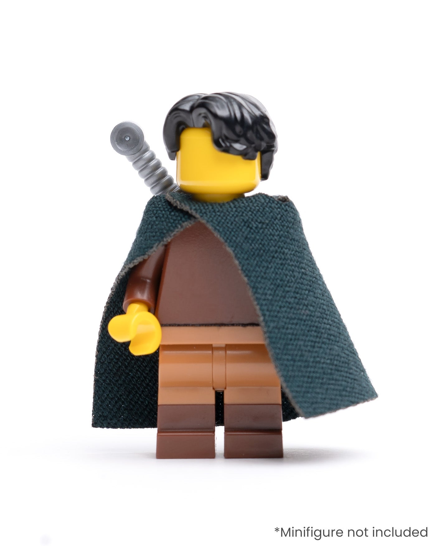 Modular Swept Cloak with Single Sword Sheath